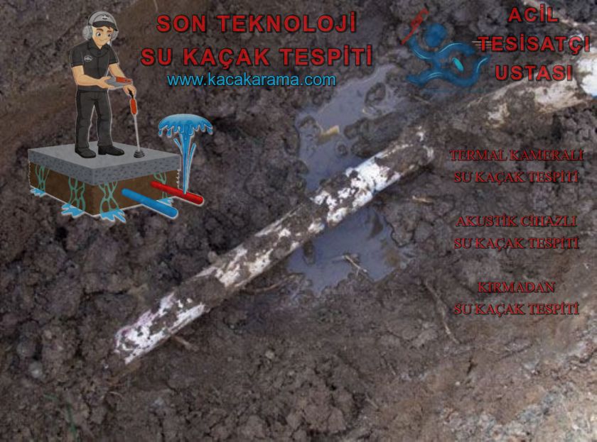 Başakşehir Termal Kameralı Su Kaçağı Tespiti - Başakşehir Termal Kameralı Su Kaçak Tespiti